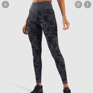 Gymshark Seamless Camo Leggings - Size S